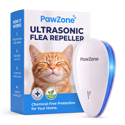 PawZone Ultrasonic Flea Repeller