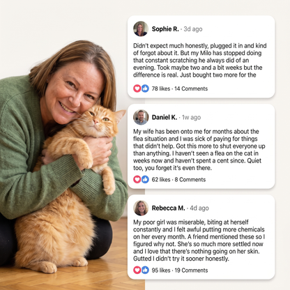 PawZone Ultrasonic Flea Repeller